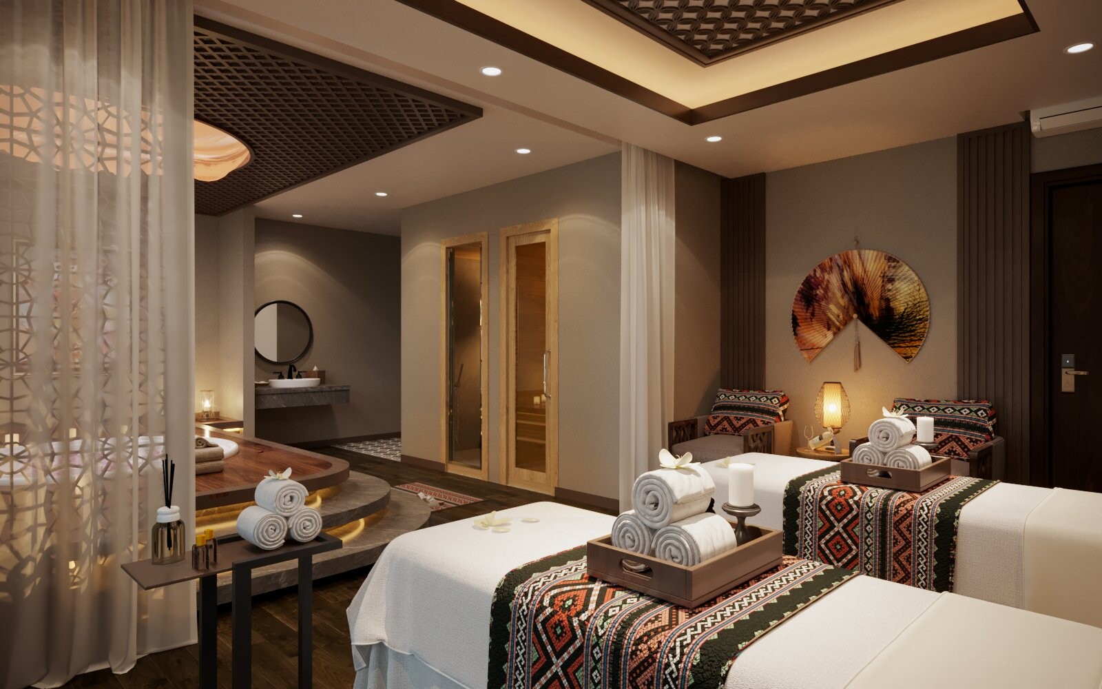 Spa treatment at Belle Maison Sapa Resort & Spa with mountain serenity