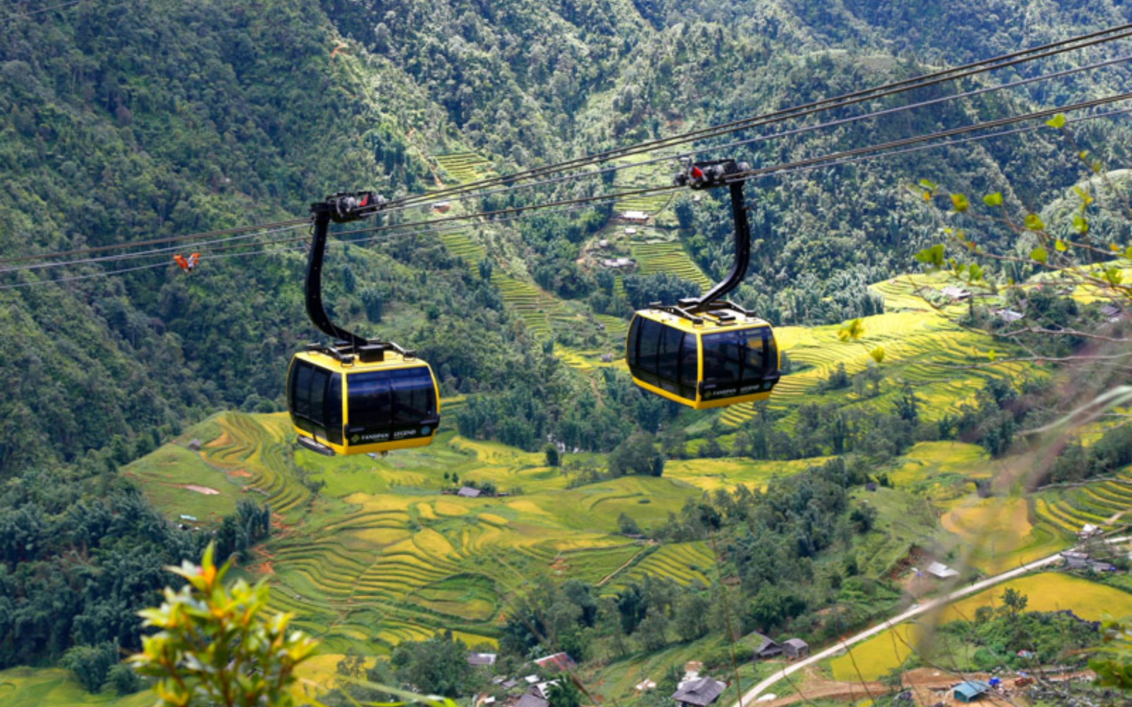 Fansipan Cable Car – Soaring Above Clouds, Admiring Northwest Mountains.